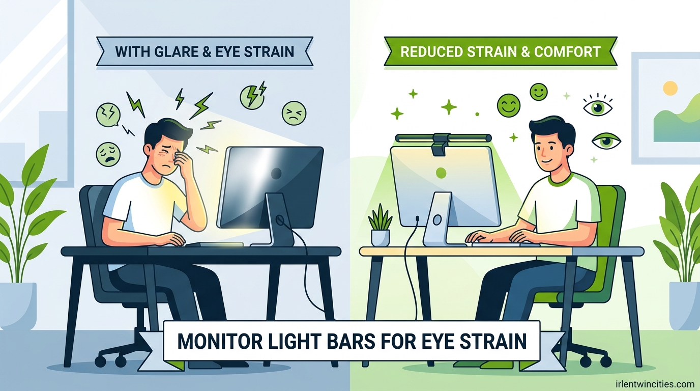 Monitor Light Bars for Eye Strain