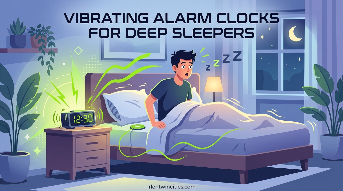 Vibrating Alarm Clocks for Deep Sleepers