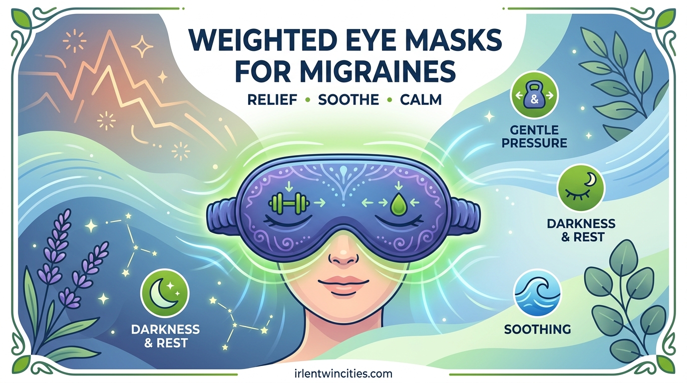 Weighted Eye Masks for Migraines
