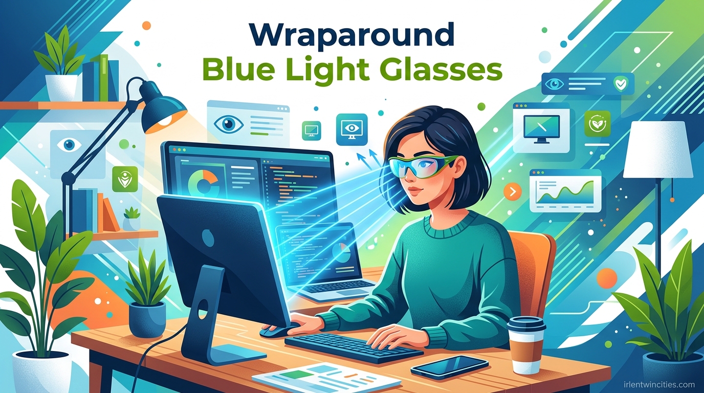 Wraparound Blue Light Glasses