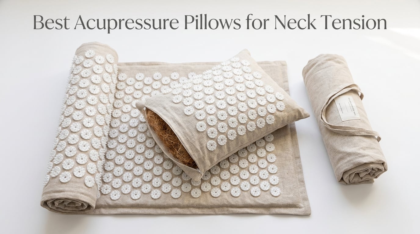 best acupressure pillows for neck tension