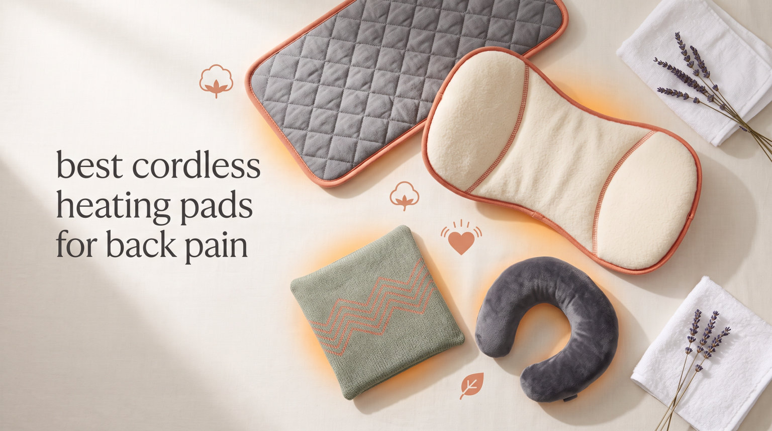 best cordless heating pads for back pain