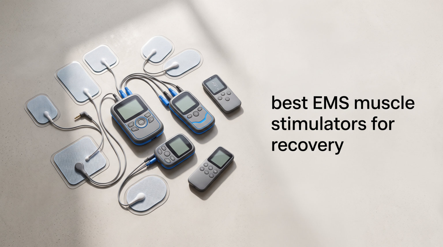 best EMS muscle stimulators for recovery