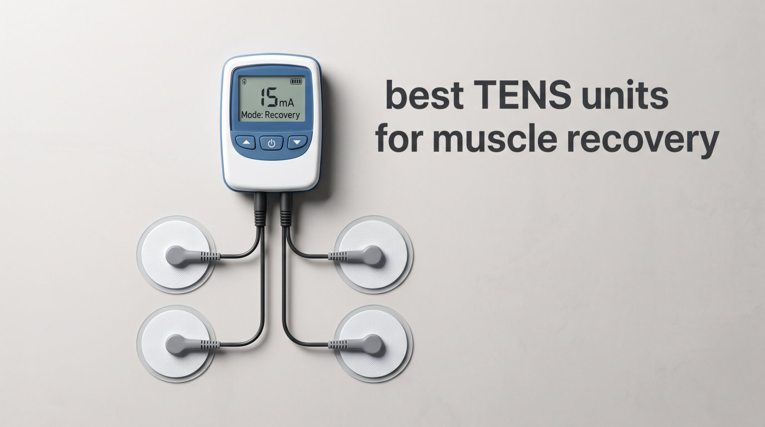 best TENS units for muscle recovery
