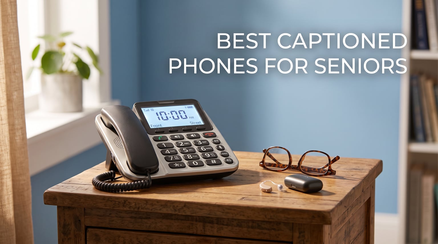 best captioned phones for seniors