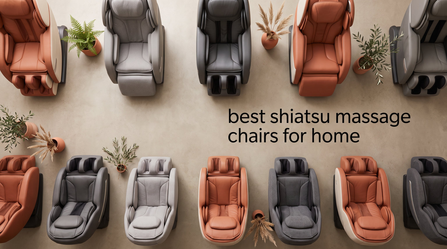 best shiatsu massage chairs for home