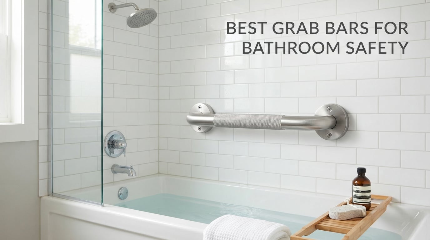 best grab bars for bathroom safety