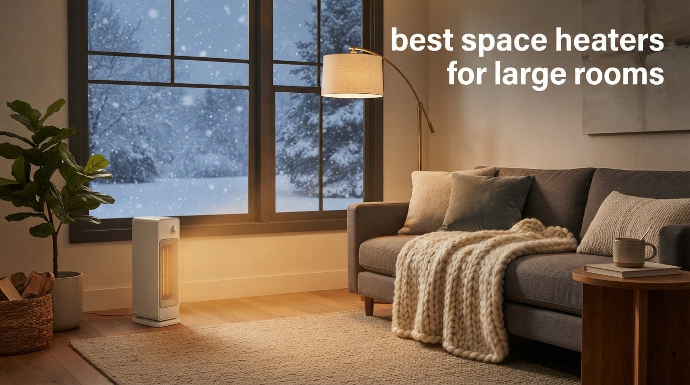 best space heaters for large rooms