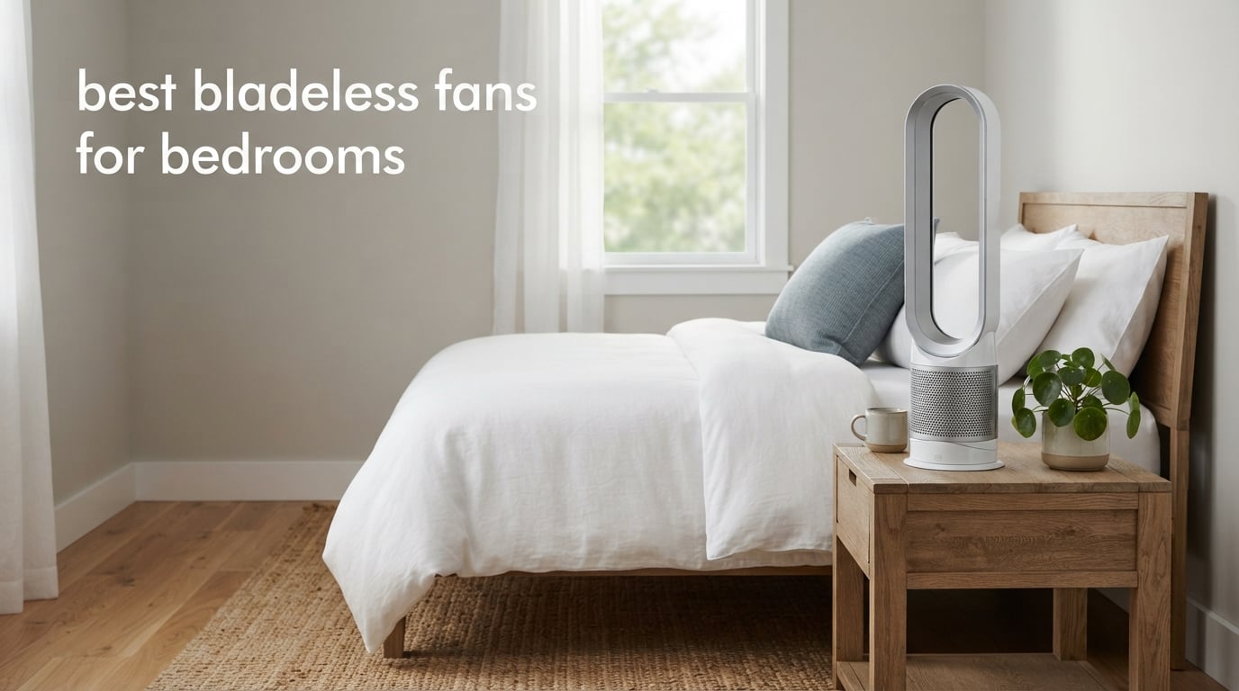 best bladeless fans for bedrooms