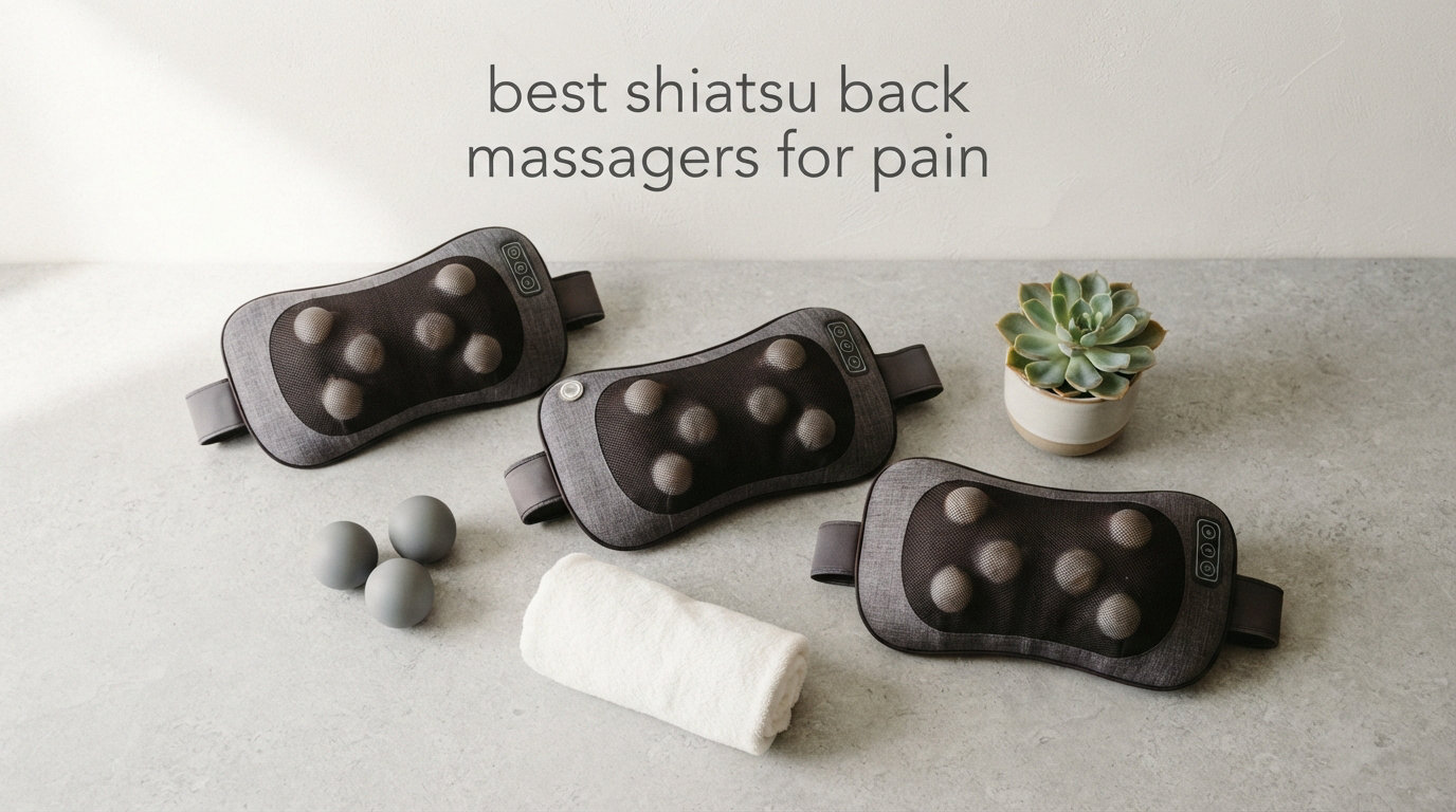 best shiatsu back massagers for pain