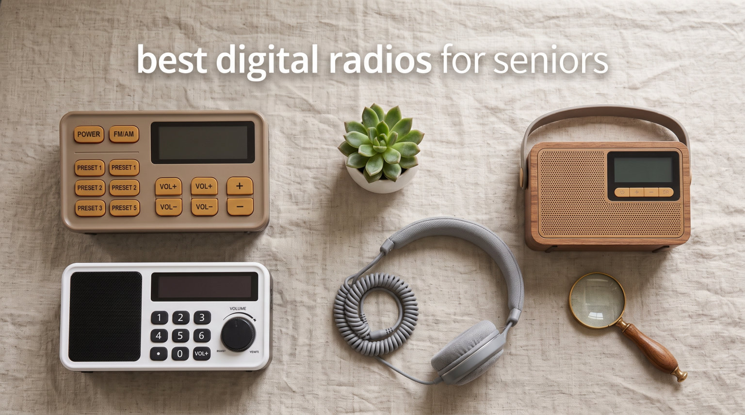best digital radios for seniors