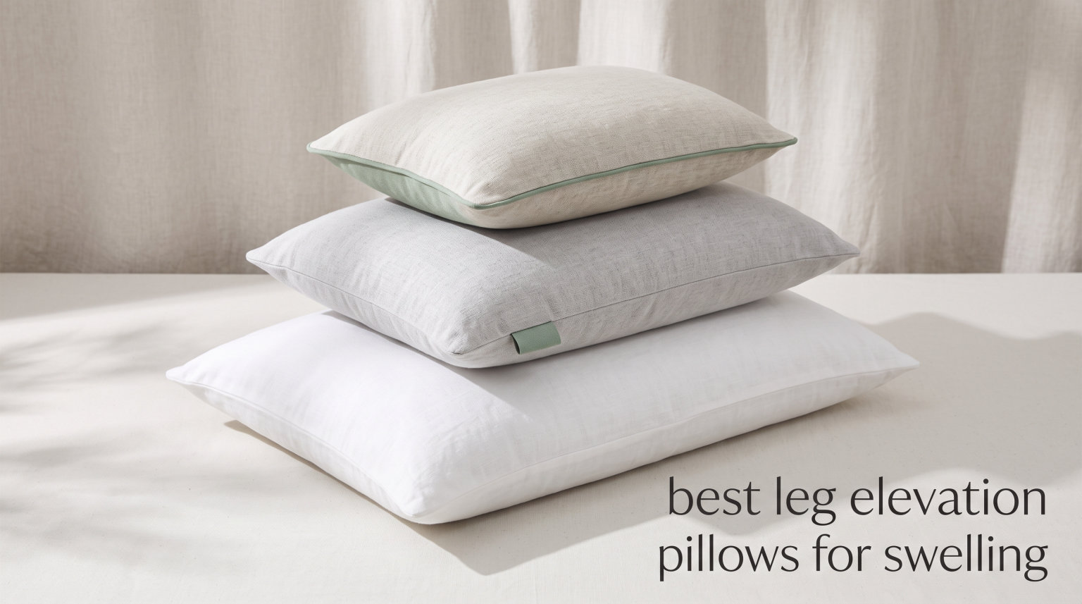 best leg elevation pillows for swelling