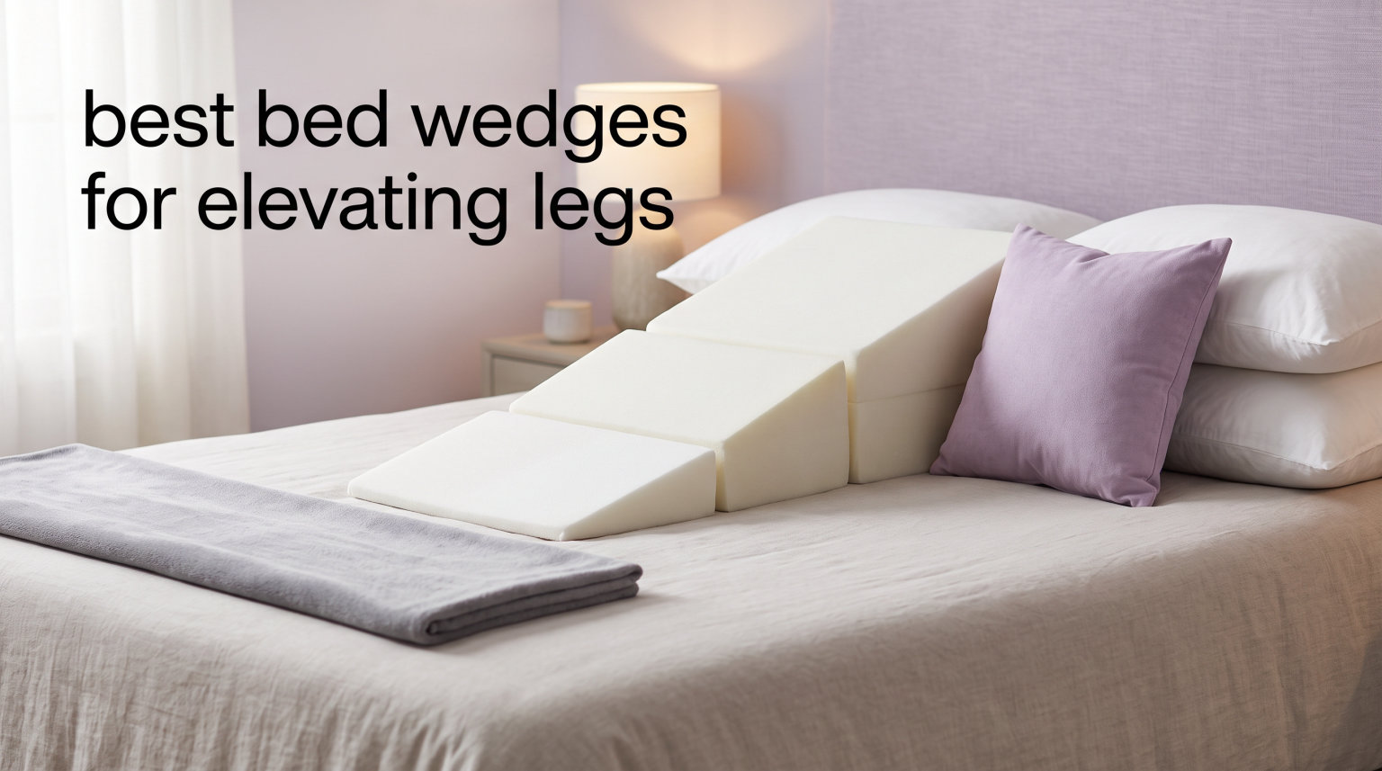 best bed wedges for elevating legs