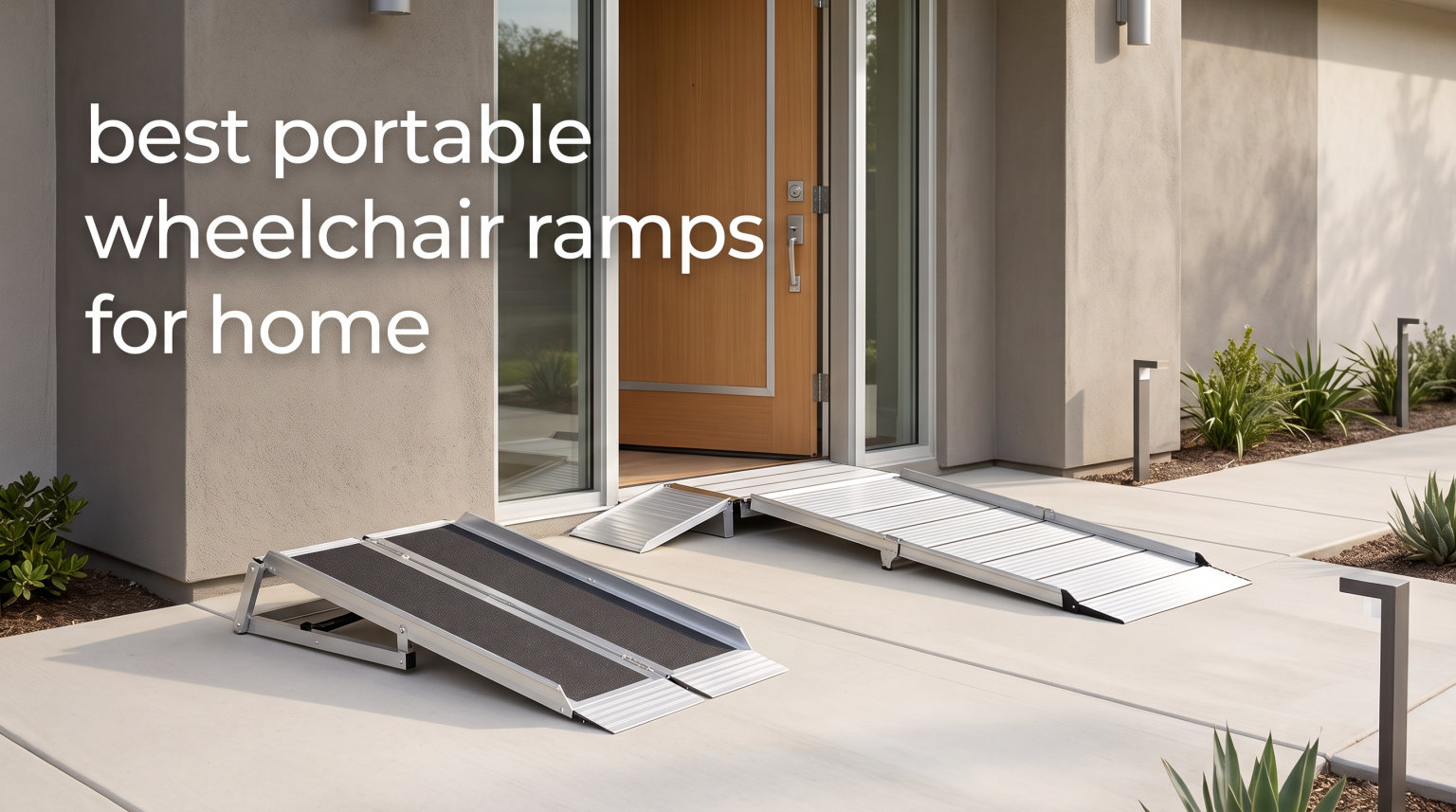 best portable wheelchair ramps for home
