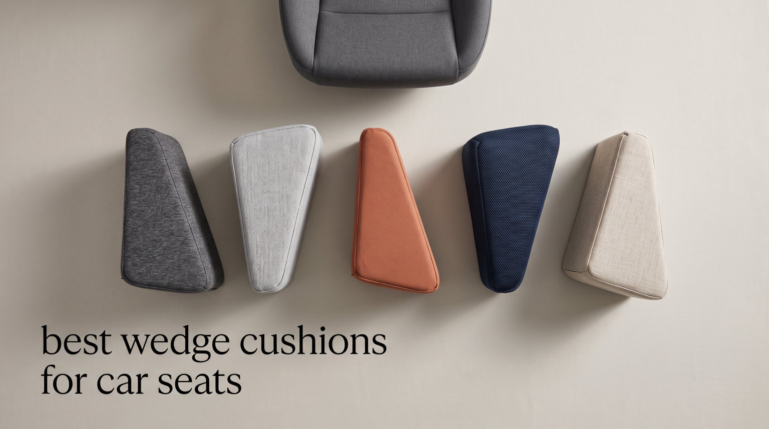 best wedge cushions for car seats