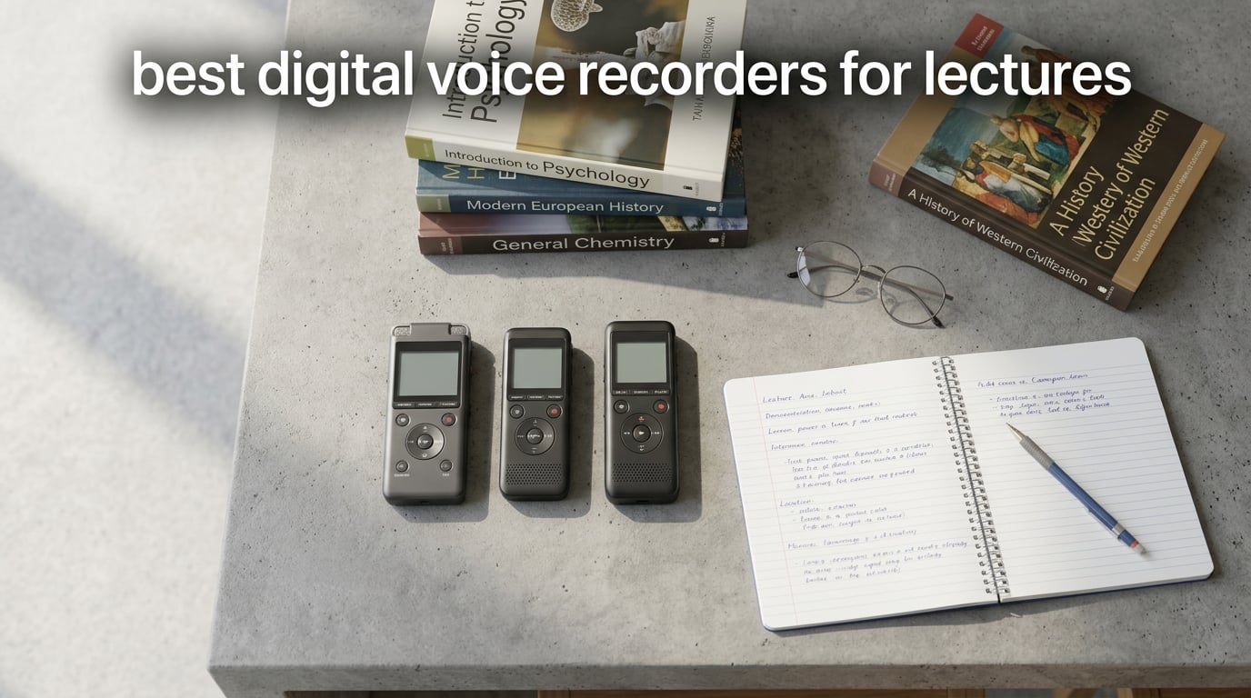 best digital voice recorders for lectures