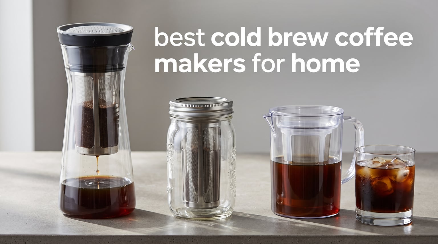 best cold brew coffee makers for home