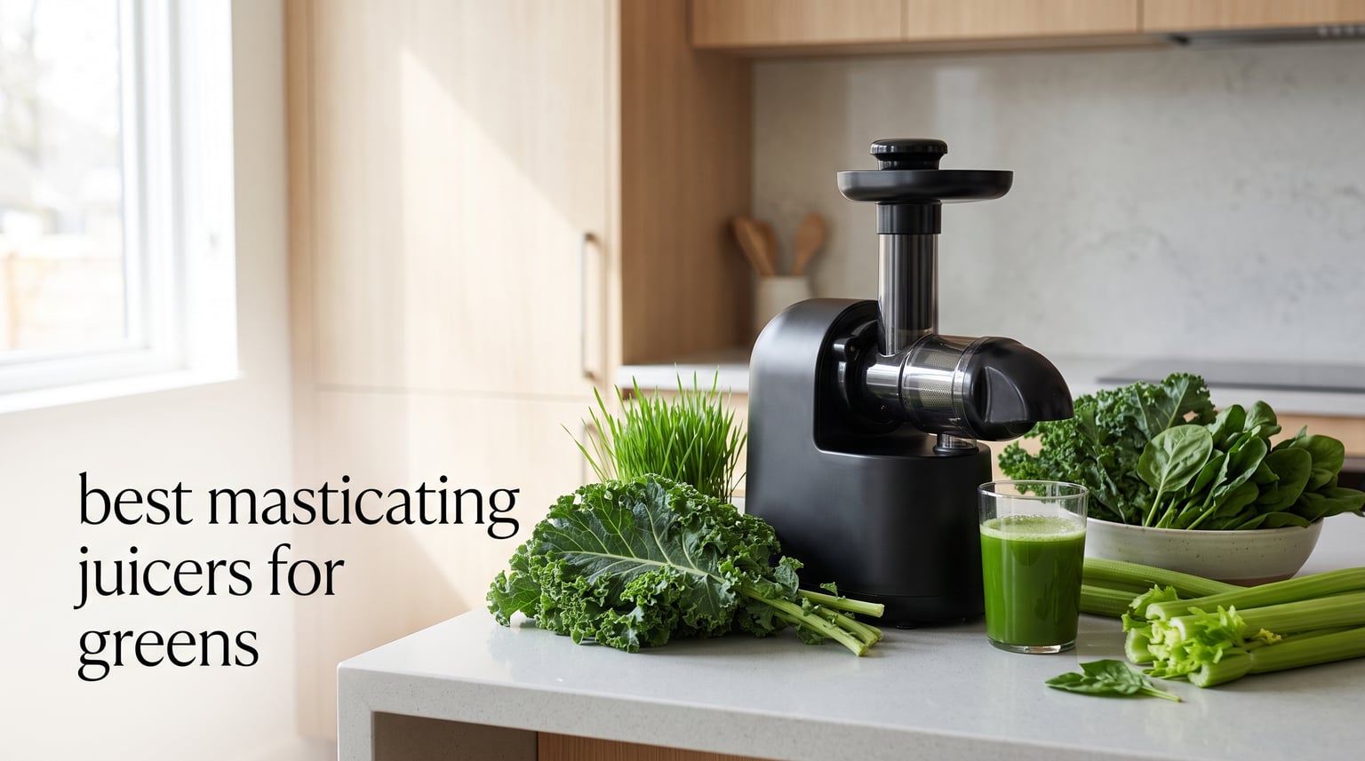 best masticating juicers for greens