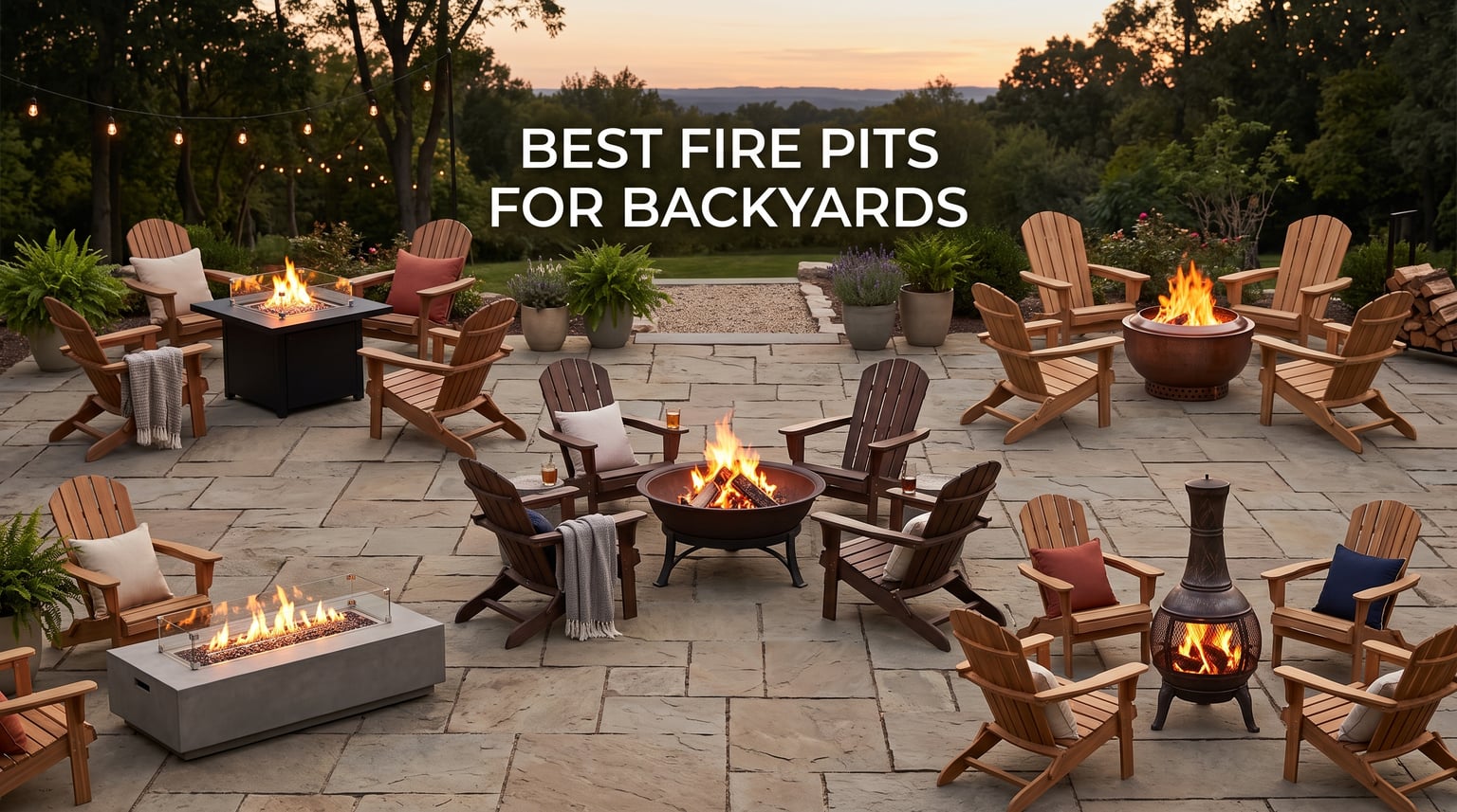 best fire pits for backyards