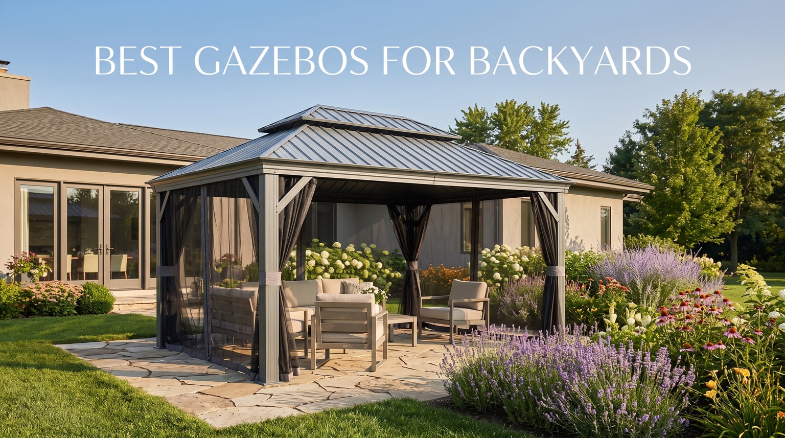 best gazebos for backyards