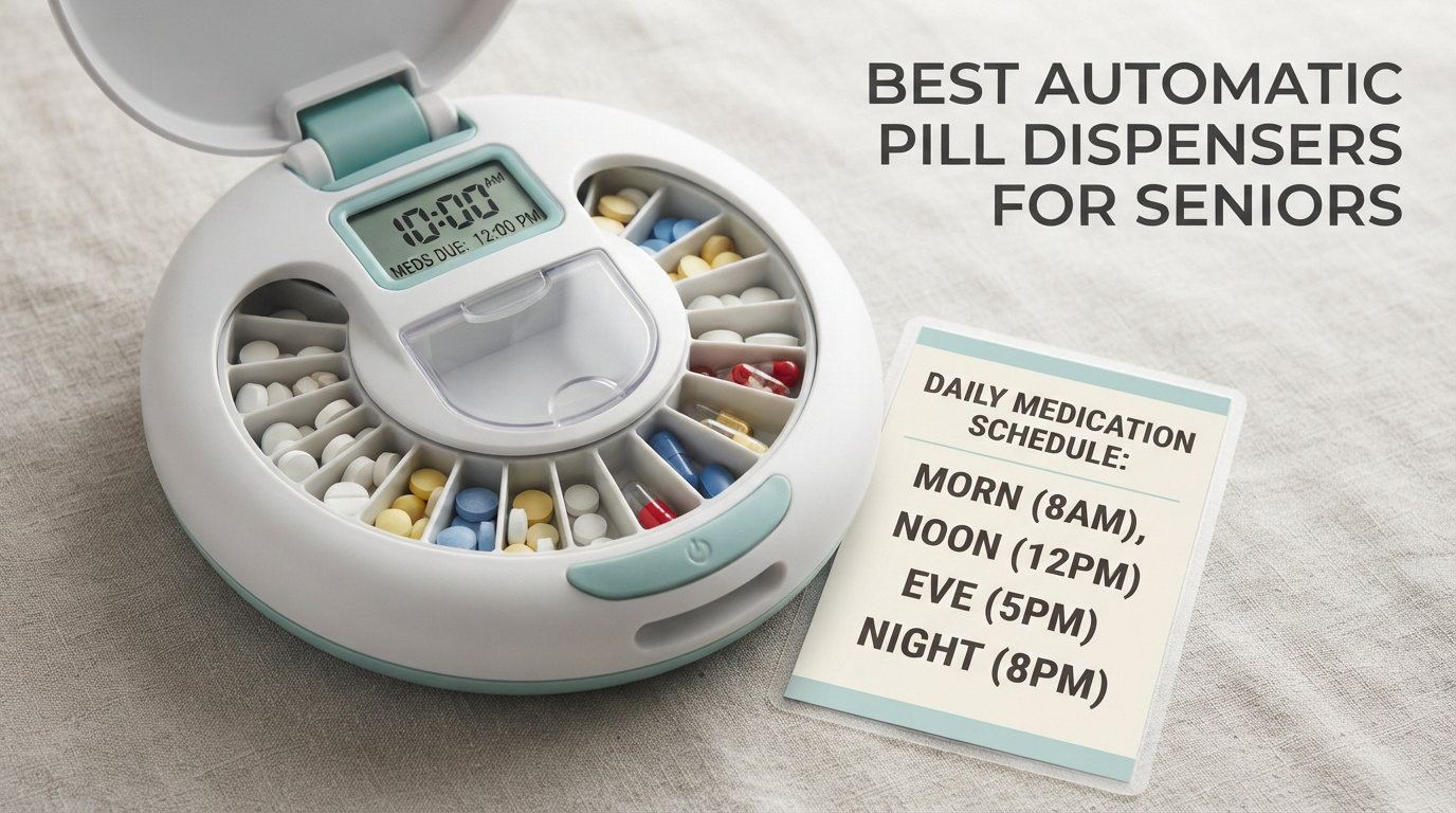 best automatic pill dispensers for seniors
