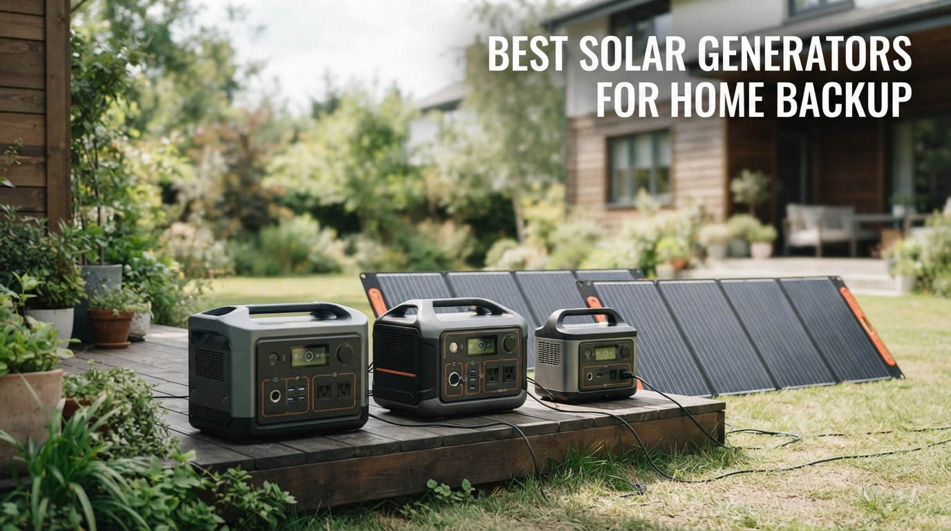 best solar generators for home backup