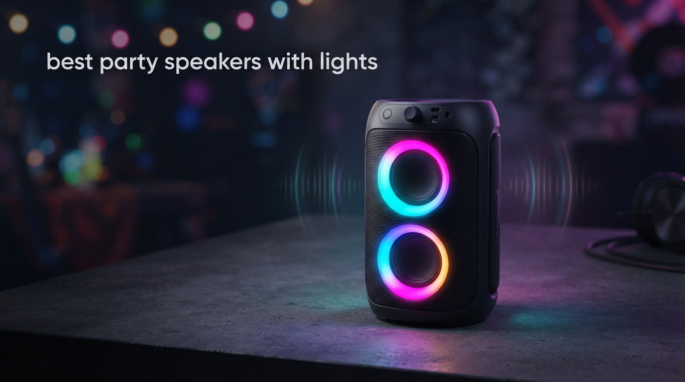 best party speakers with lights