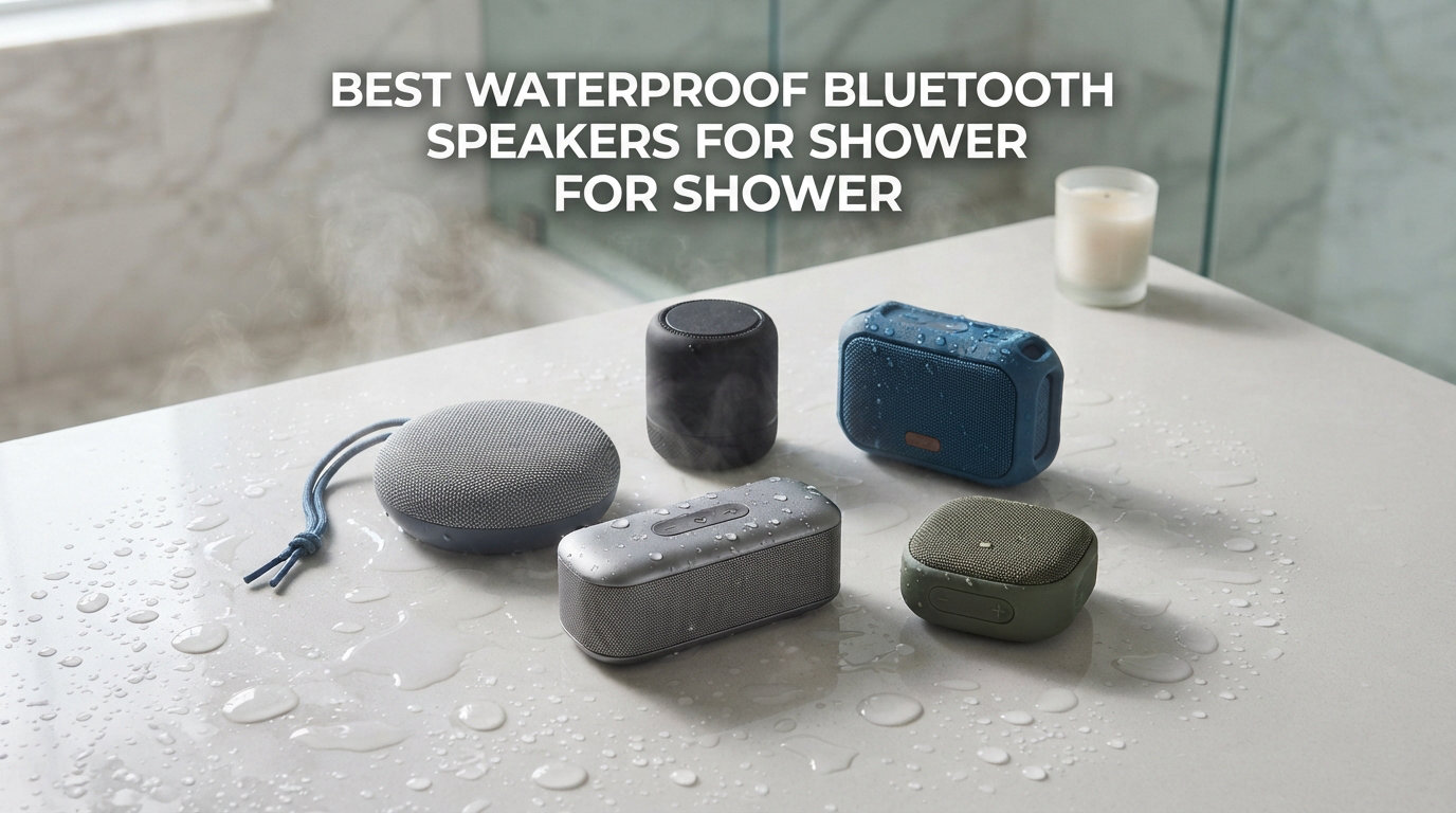 best waterproof bluetooth speakers for shower