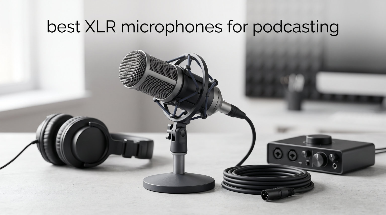 best XLR microphones for podcasting