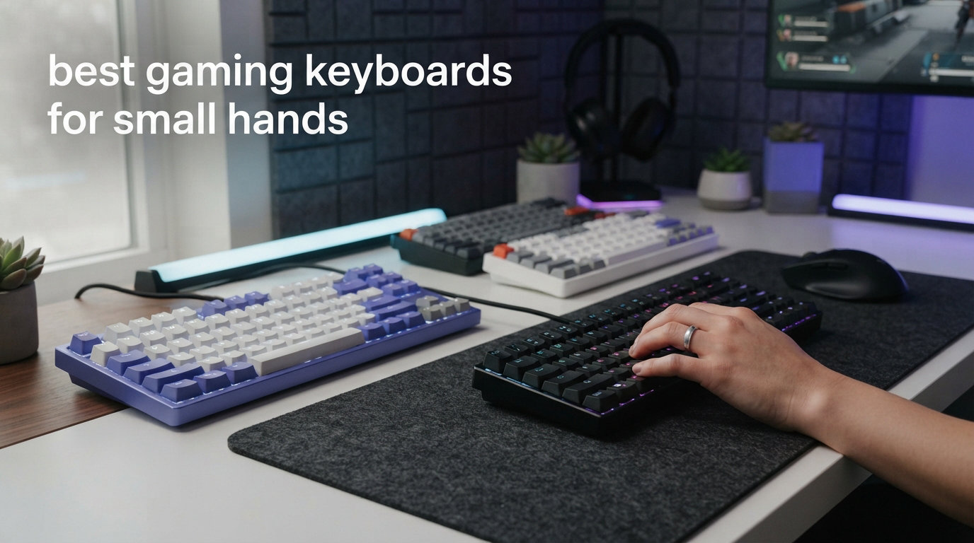 best gaming keyboards for small hands