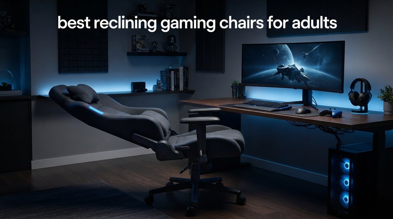 best reclining gaming chairs for adults
