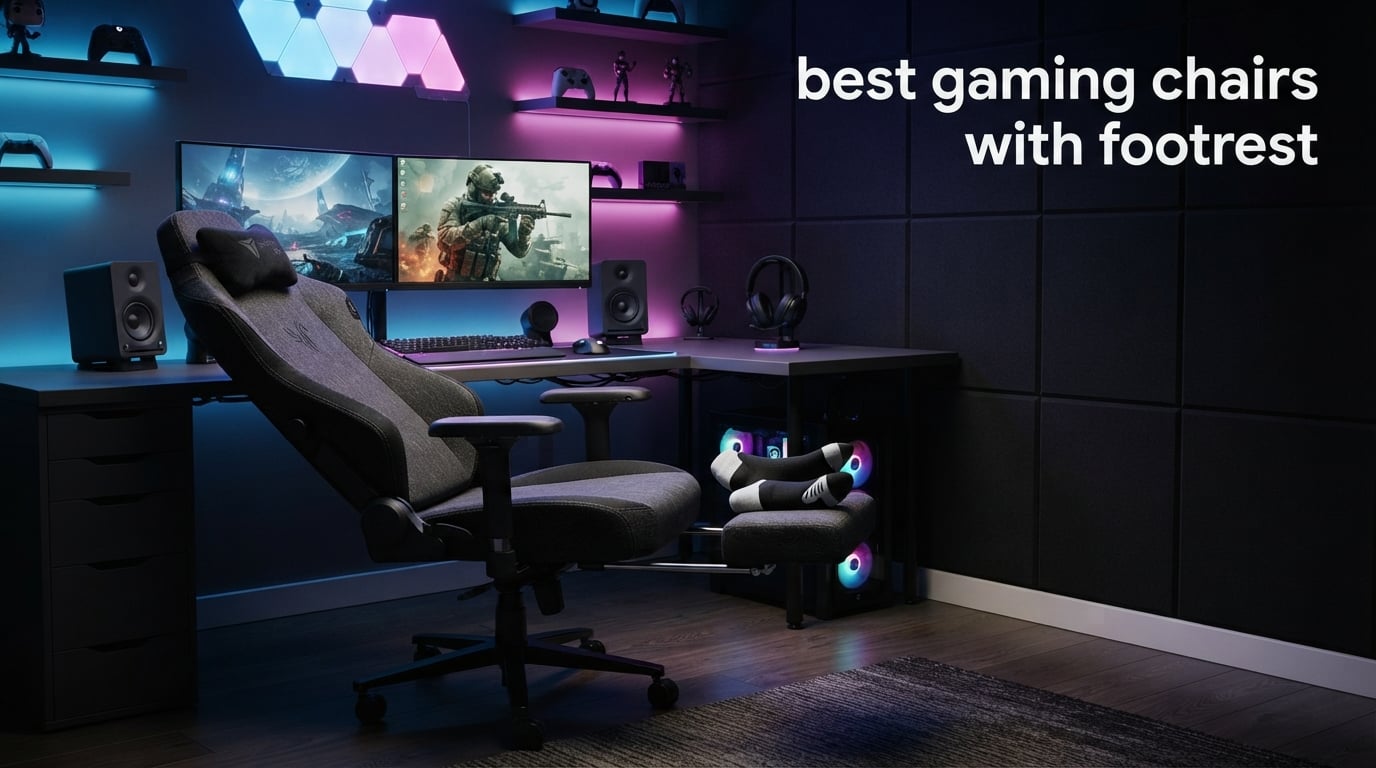best gaming chairs with footrest