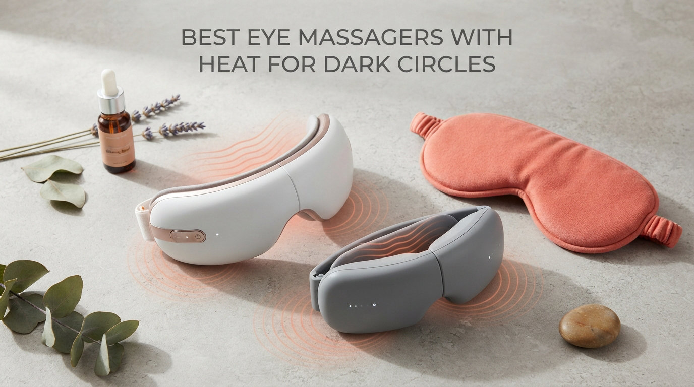 best eye massagers with heat for dark circles