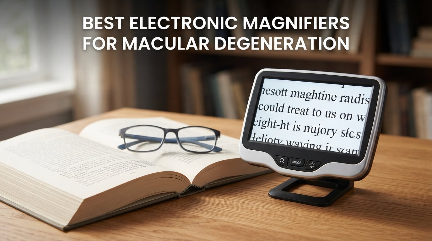best electronic magnifiers for macular degeneration