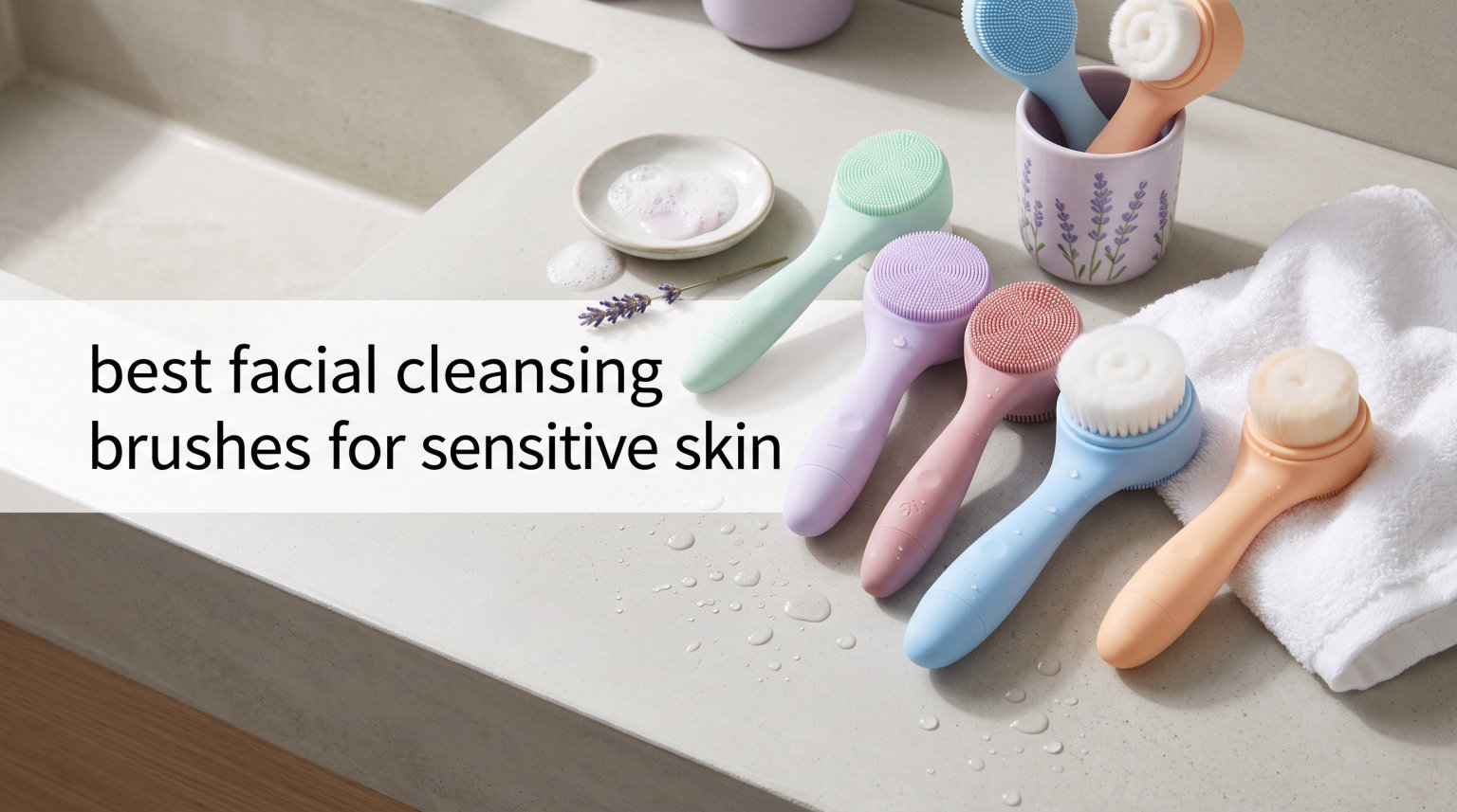 best facial cleansing brushes for sensitive skin