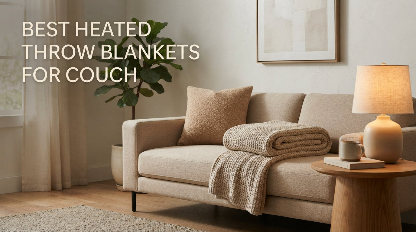 best heated throw blankets for couch
