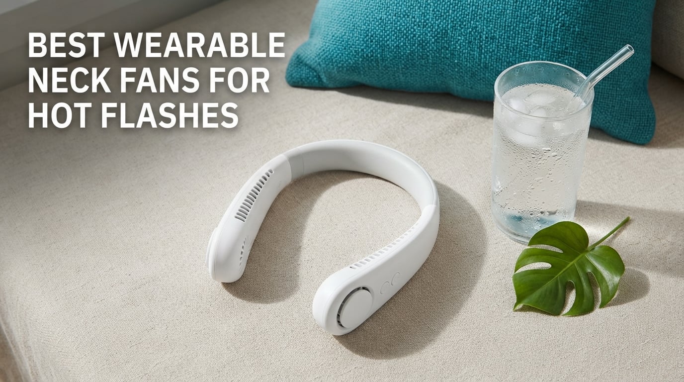 best wearable neck fans for hot flashes