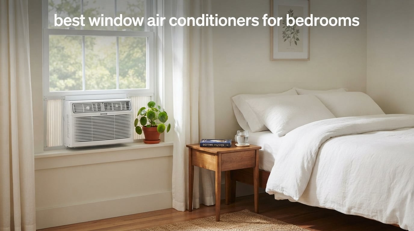 best window air conditioners for bedrooms