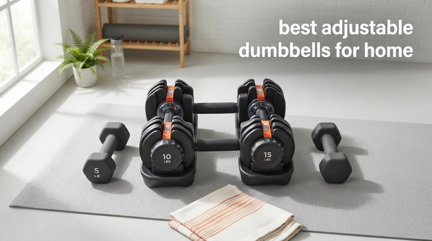 best adjustable dumbbells for home