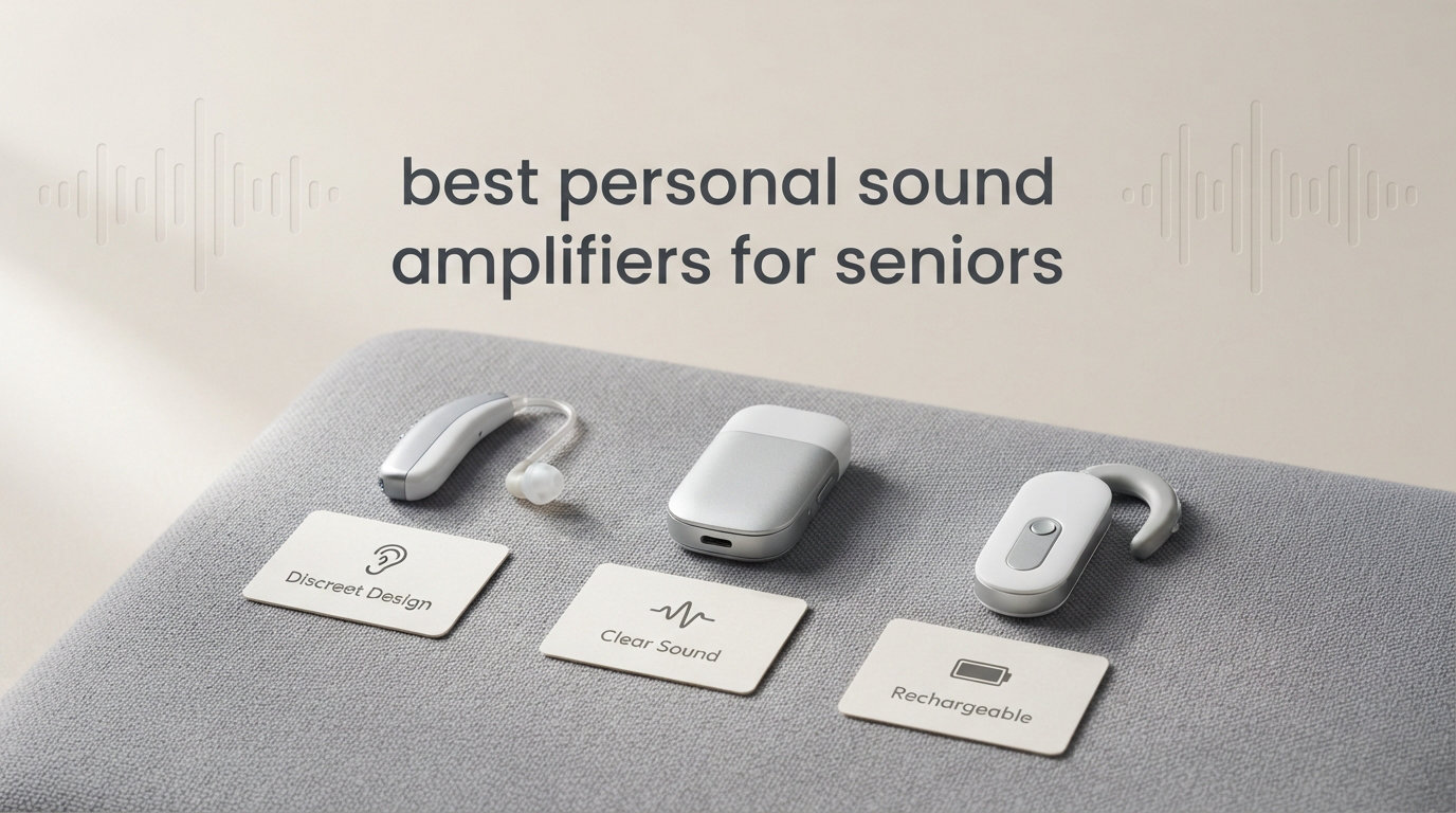 best personal sound amplifiers for seniors