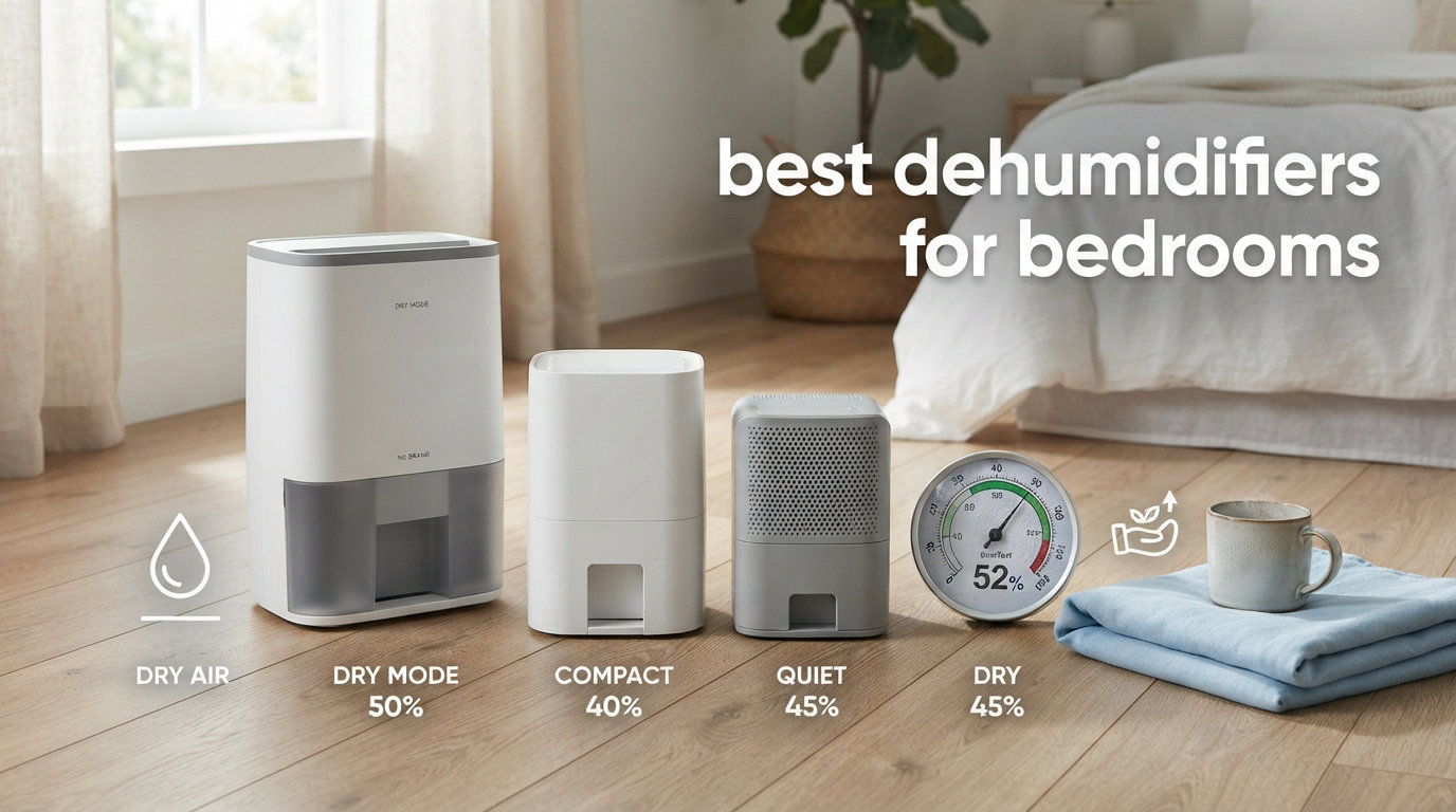 best dehumidifiers for bedrooms