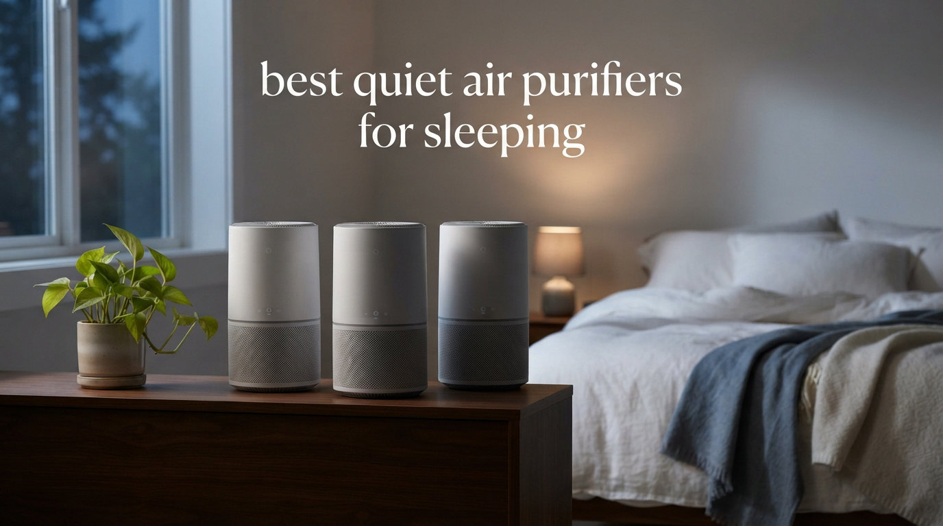 best quiet air purifiers for sleeping