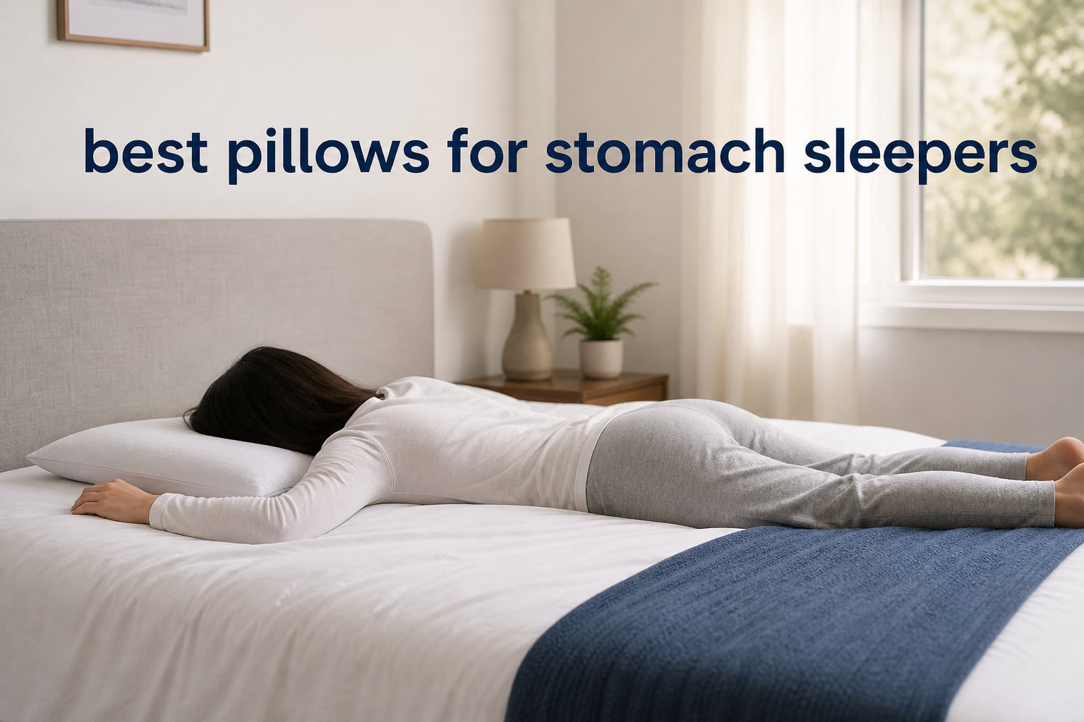 best pillows for stomach sleepers