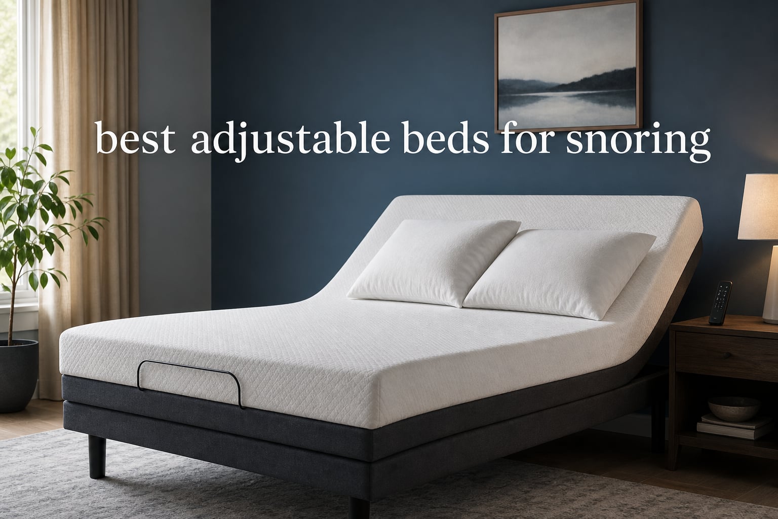 best adjustable beds for snoring