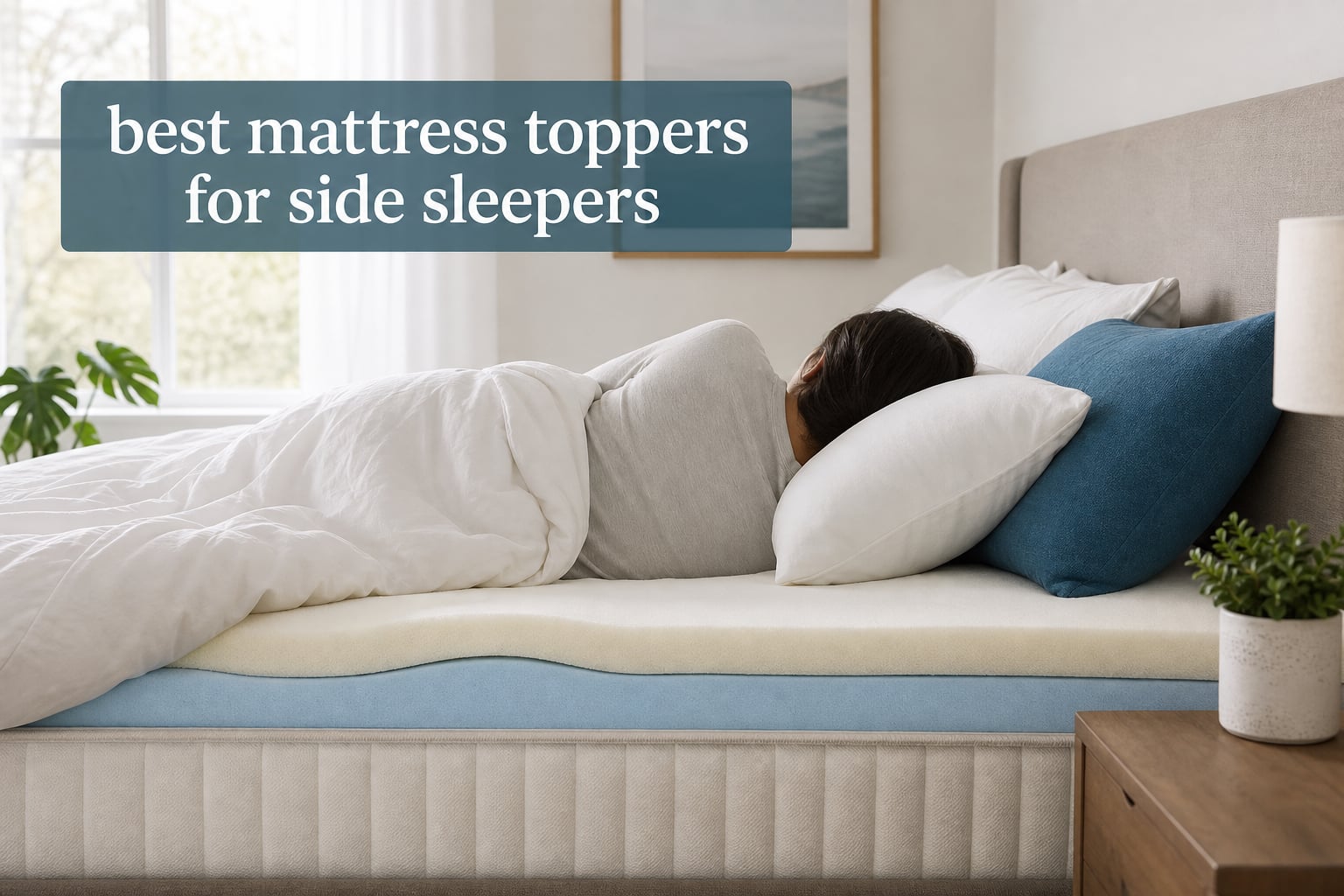best mattress toppers for side sleepers