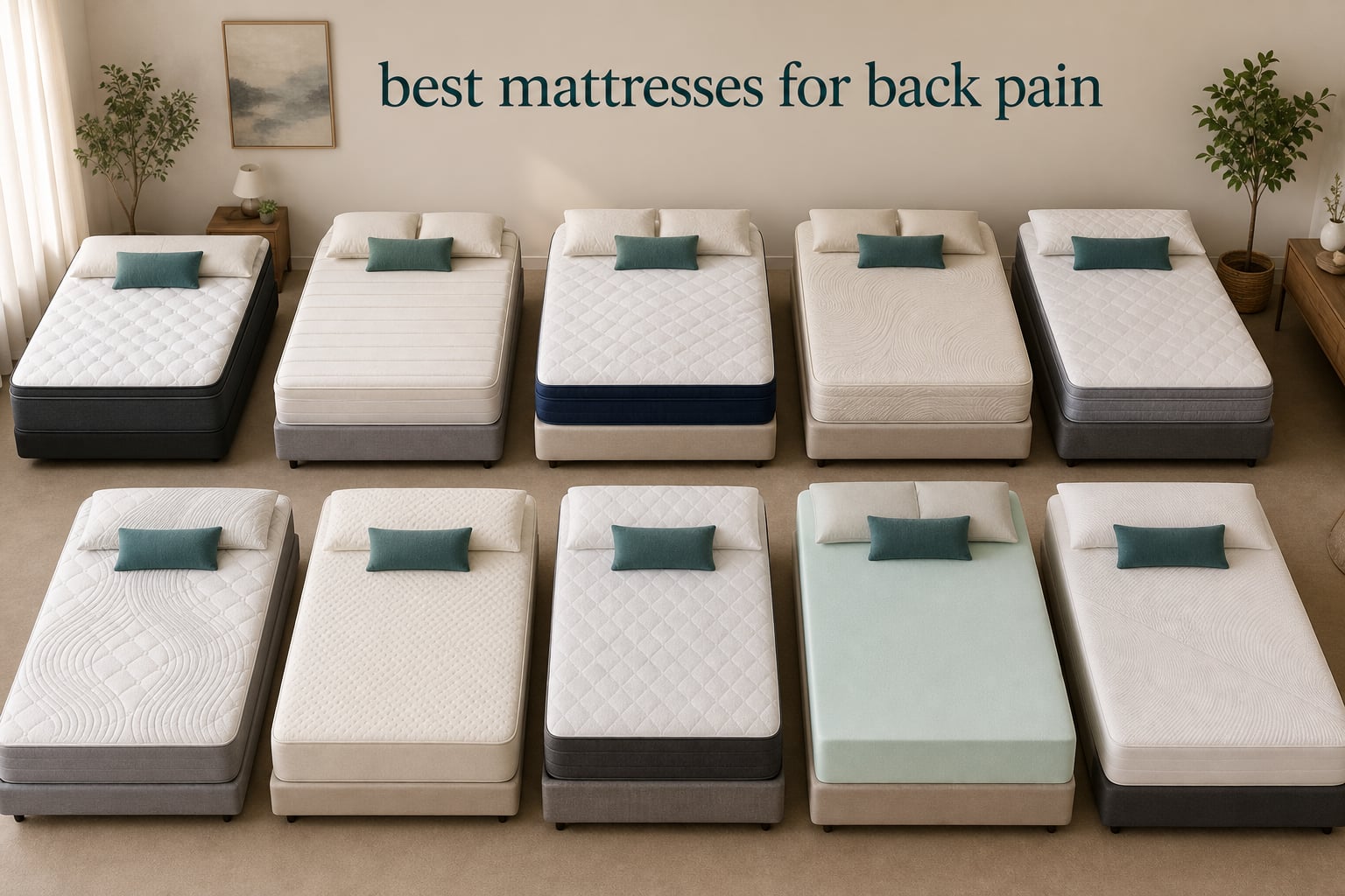 best mattresses for back pain