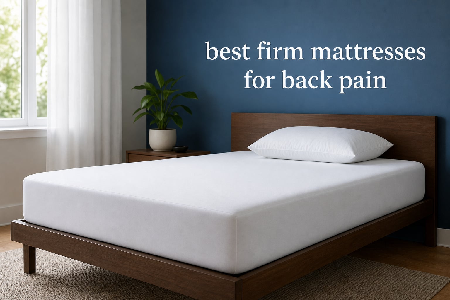 best firm mattresses for back pain