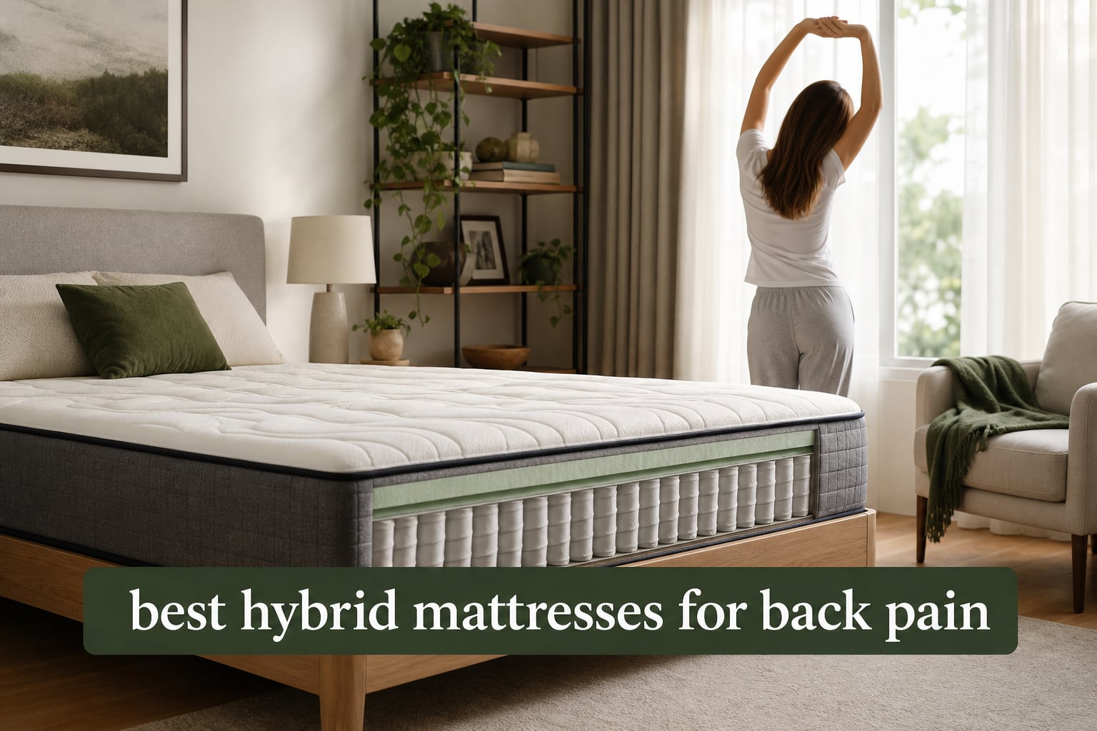 best hybrid mattresses for back pain