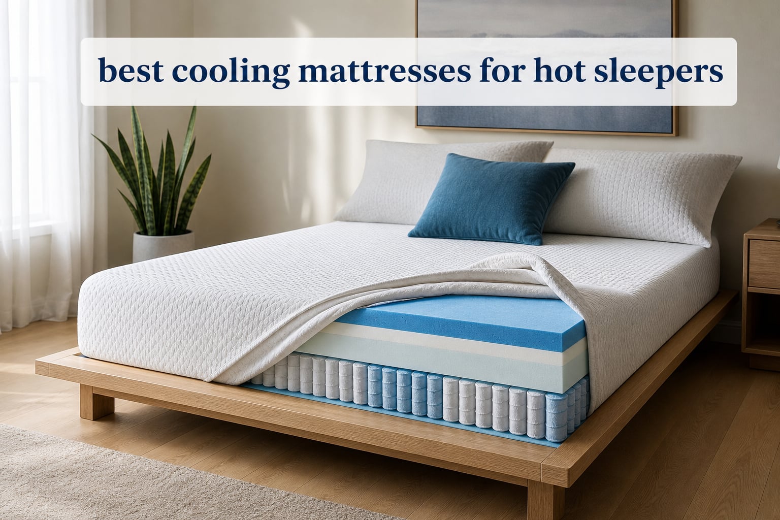 best cooling mattresses for hot sleepers