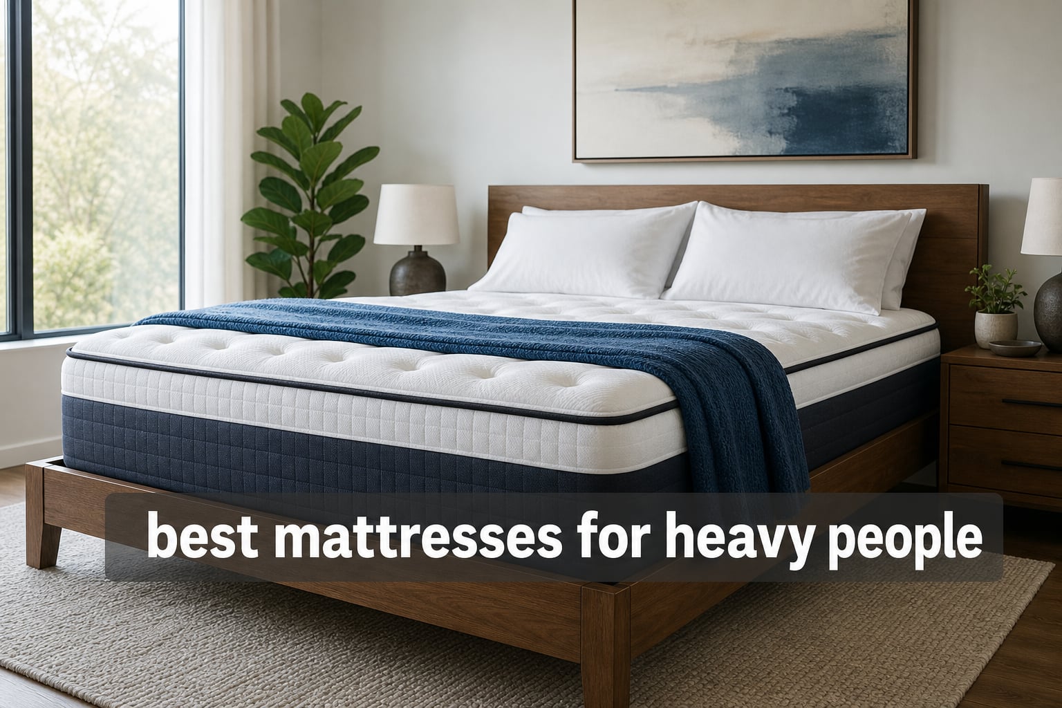 best mattresses for heavy people